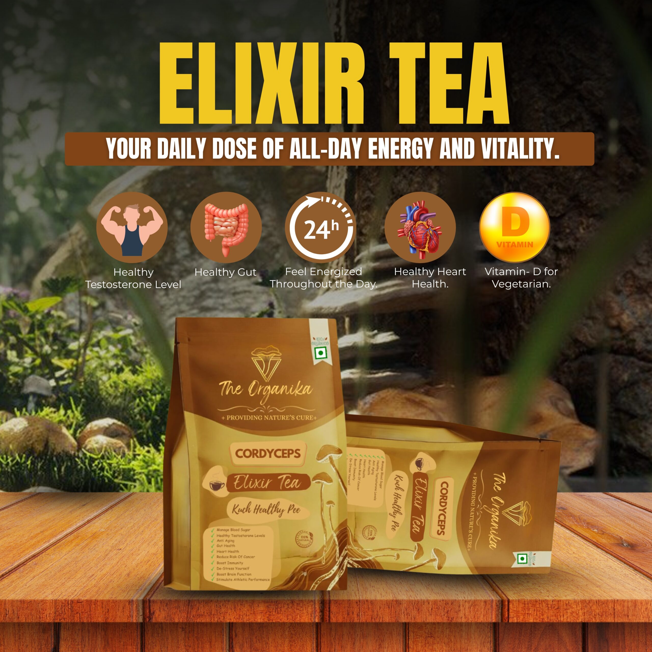 the organika banner (1080 x 1080 px)