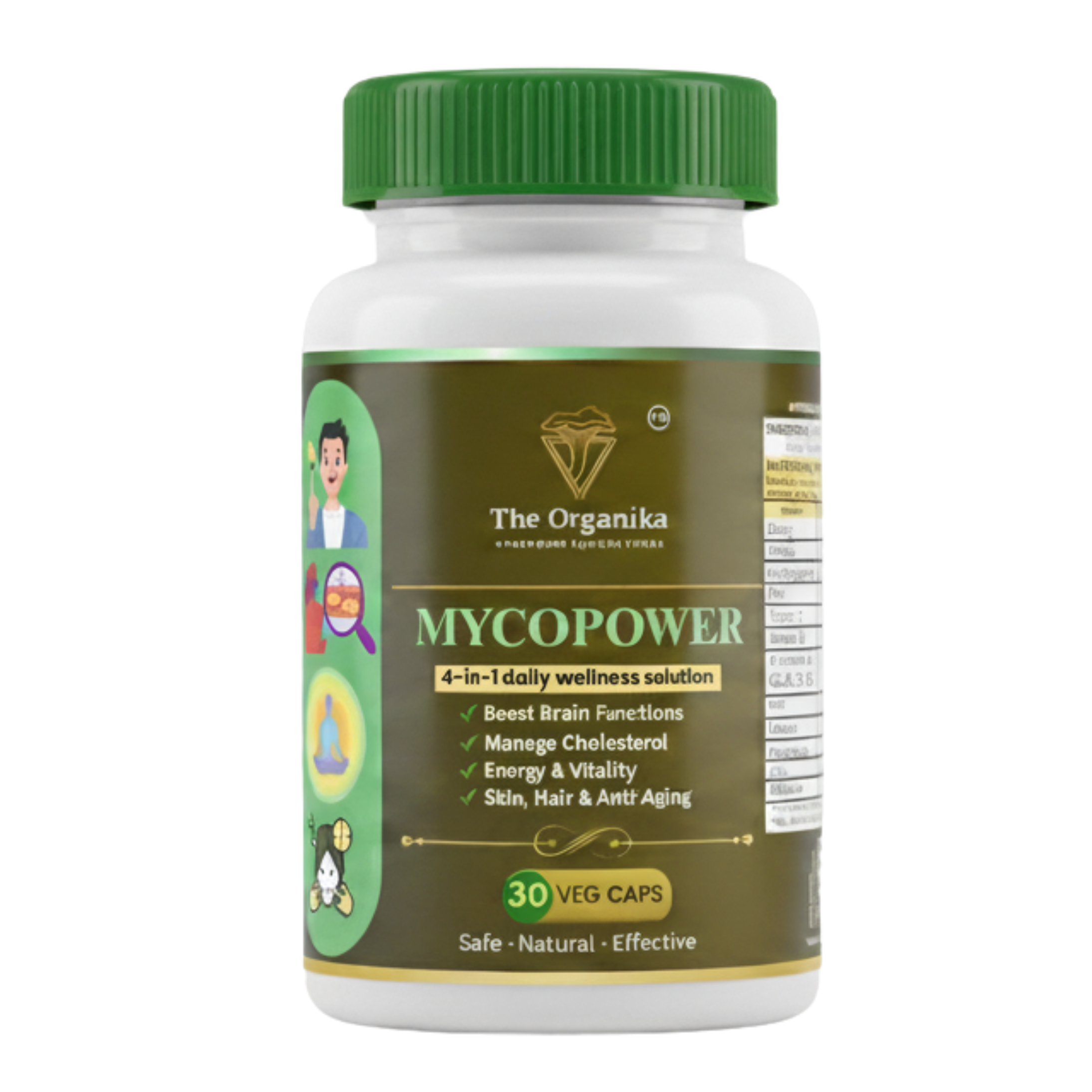 MYCOPOWER <br>4-in-1 Daily Wellness Solution